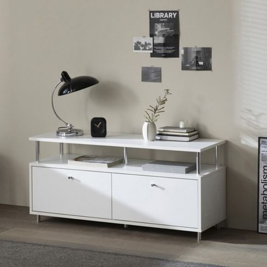 아늑 플랫 서랍형 모듈 높은 거실장 1200_이미지