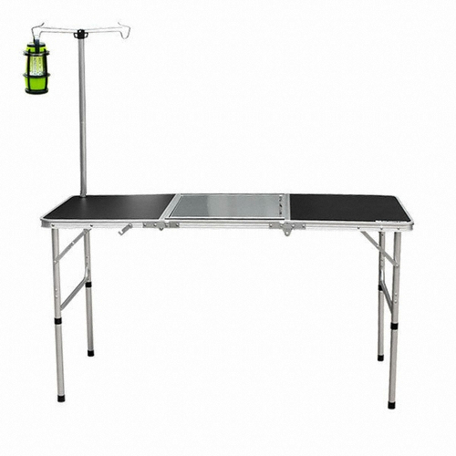 BUCK703 블랙에디션 3단 화로대 테이블_이미지