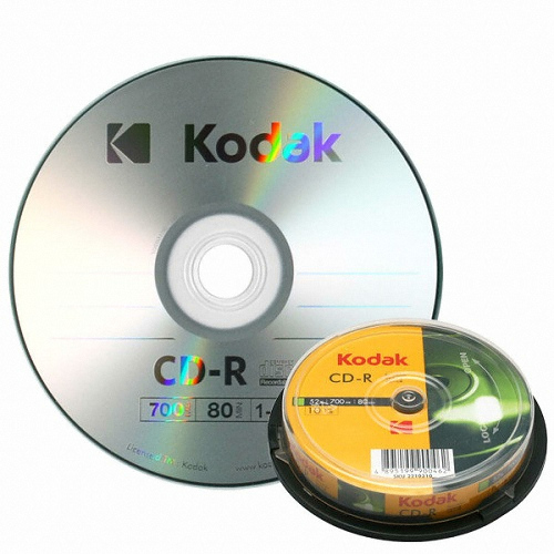 코닥 CD-R 700MB 52x 케익 (10장)