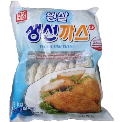 한성기업 흰살생선까스 1.2kg (4개)_이미지