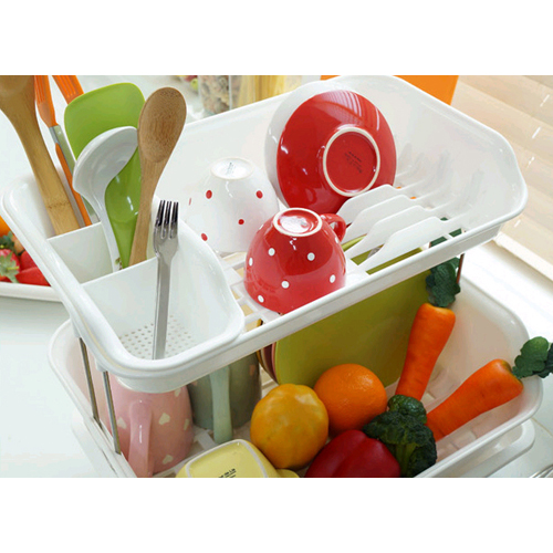 창신리빙 식기건조대 2단_이미지