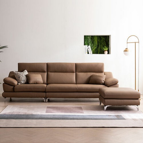 본모벨 모네 이태리 마스타로또 천연가죽 소파 4인용