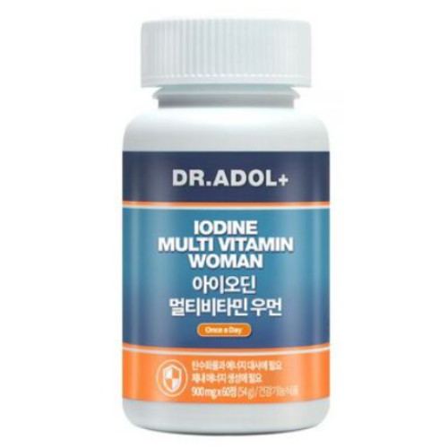 닥터아돌 아이오딘 멀티비타민 우먼 60정 (1개)
