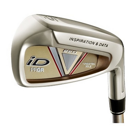 PRGR 2013 ID nabla RED 아이언 5개 중고