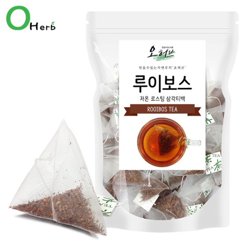 오허브 루이보스티백 루이보스티 루이보스차 25개입 삼각티백차 허브차 허브티