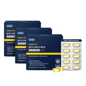 수내츄럴 세비톨 초임계 rTG 알티지 오메가3 에어락 850mg 120캡슐 (3개)