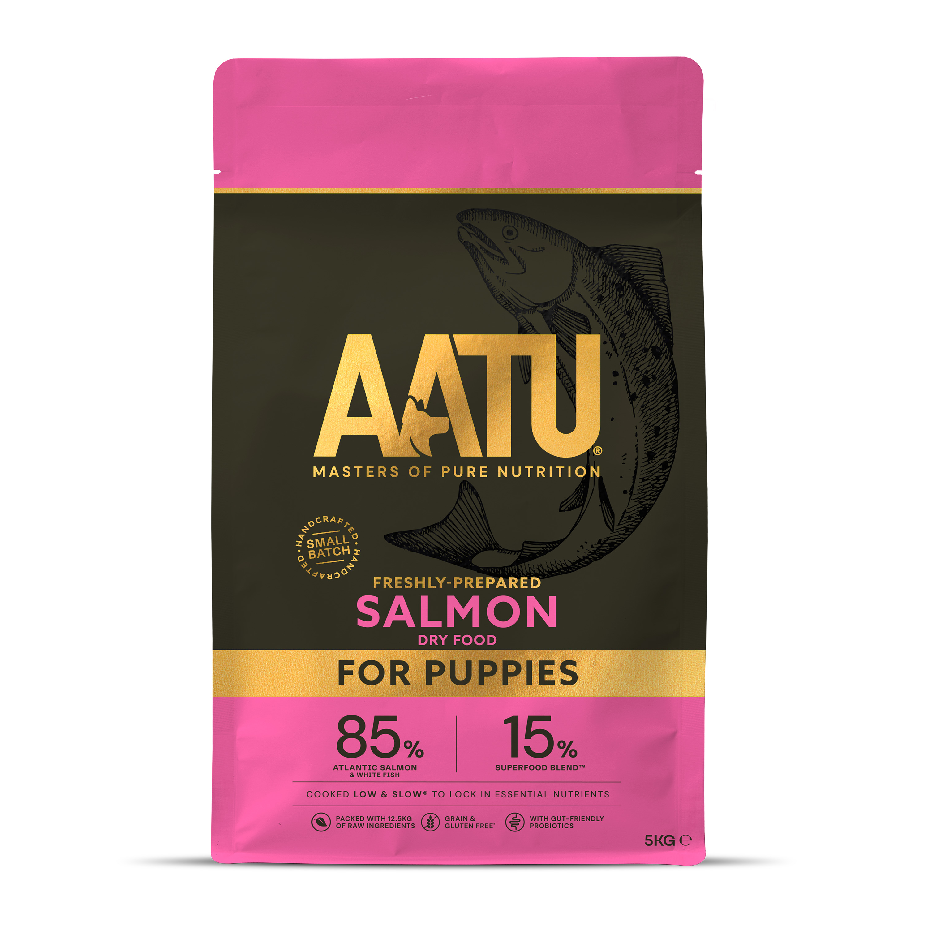 AATU 퍼피 연어 5kg (1개)_이미지