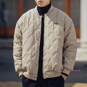 심플 점퍼 깔깔이 겨울 경량 디자인 패딩 똑딱이 퀼팅cde482