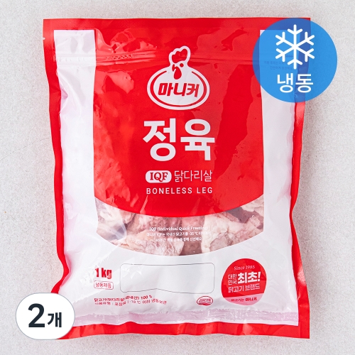 마니커 IQF 정육 닭다리살 1kg이미지입니다. 누르면 해당 게시물로 새창이동합니다.
