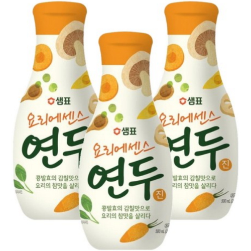 샘표 연두 진 500ml (3개)_이미지