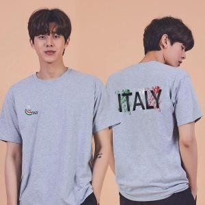 키밍 italy 이탈리아 여행 포인트여행기념반팔티 W6F6D1A_이미지