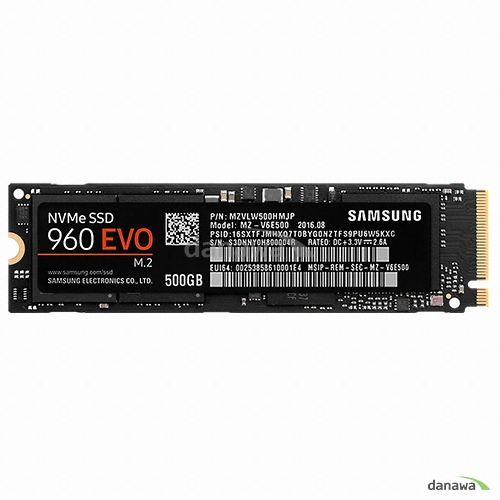 삼성전자 960 EVO M.2 NVMe