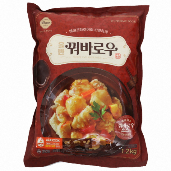 신세계푸드 올반 꿔바로우 1.2kg (3개)
