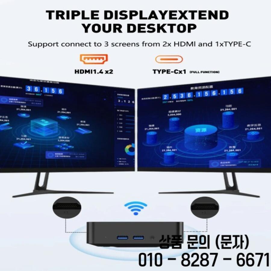 PC 윈도우 11 프로 인텔 코어 i9 10980HK 32GB DDR4 SSD 게이머 컴퓨터 듀얼 WIFI 6 BT5.2 4K HD 데스