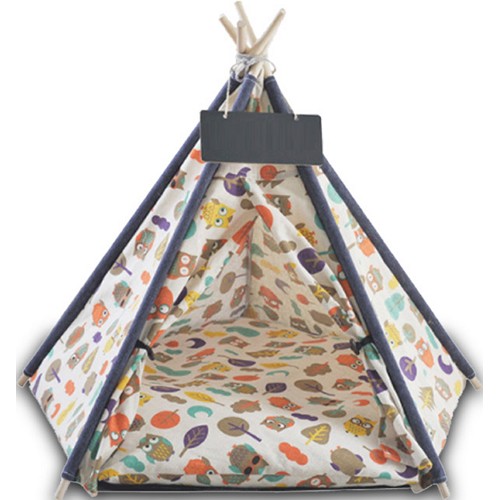 폼폼이 인디언 텐트 부엉이