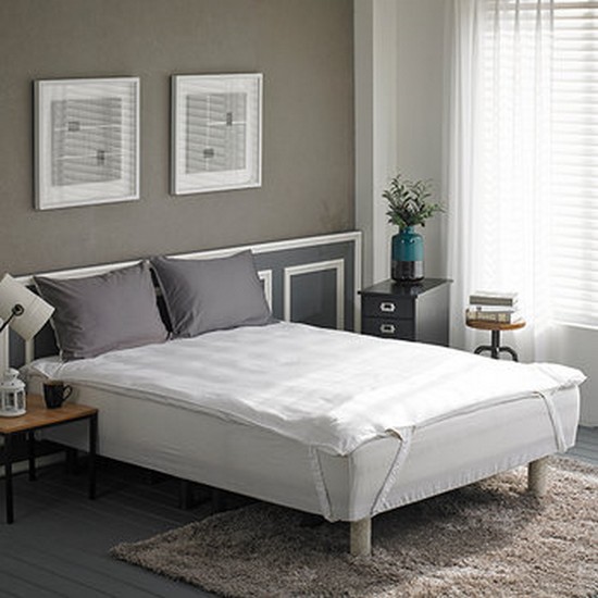 헬렌스타인 프리미엄 골드 토퍼패드 커버 겸 요커버 (퀸 Q)_이미지