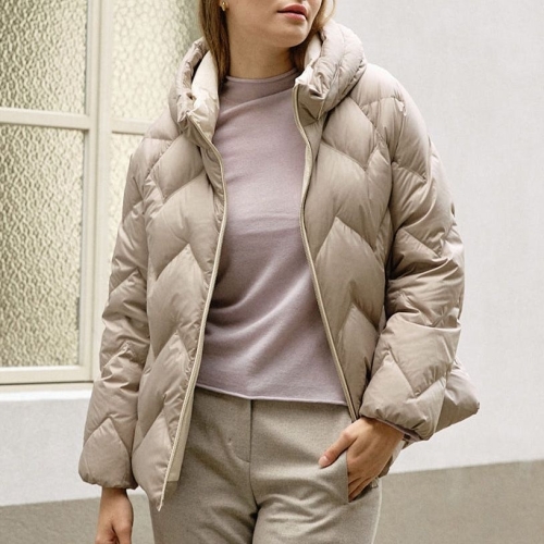 반후드 숏 구스다운 GZ5D1U100