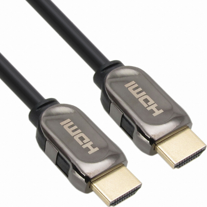 강원전자 NETmate HDMI Ver1.4 Metallic 블랙 케이블 (NMC-HK01B, 1m)