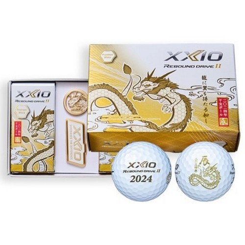 던롭 젝시오 2024 리바운드 드라이브2 에토 간지볼 (4개+볼마커)_이미지