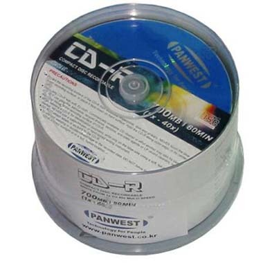 팬웨스트 700MB W/G 케익 50장 (32X)_이미지