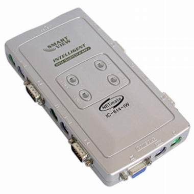 강원전자 NETmate 4:1 KVM IC-614-IW
