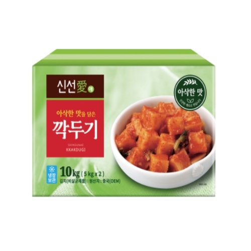 신선애 깍두기 김치 10kg (1개)_이미지