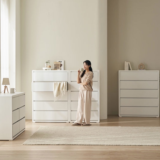 삼익가구 퓨어빅 5단 광폭 초대형 서랍장 1000_이미지