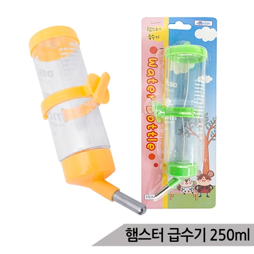 아마존 고급 햄스터물병 250ml 햄스터급수기 소동물용 급수기_이미지