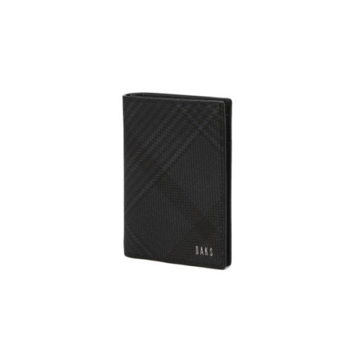 LF 닥스 에딘버러 PVC 카드지갑_DBWA5F094BK