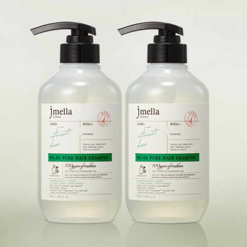 제이멜라 인 프랑스 퓨어 포레스트 듀 헤어 샴푸 500ml (2개)_이미지