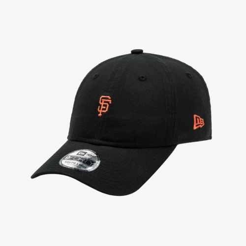 뉴에라 키즈 MLB 샌프란시스코 자이언츠 미니 로고 언스트럭쳐 볼캡 블랙 14666504_이미지
