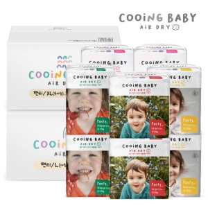 쿠잉 에어드라이 풀커버 팬티형 점보형-공용 (160매)_이미지