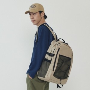 아날로그무드 위드스트링 데이라이트 백팩 베이지 BEIGE 224160_이미지