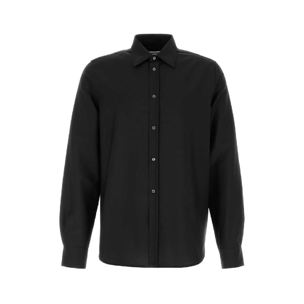 질샌더 긴팔 셔츠 J22DL0387J41444 001 Black_이미지