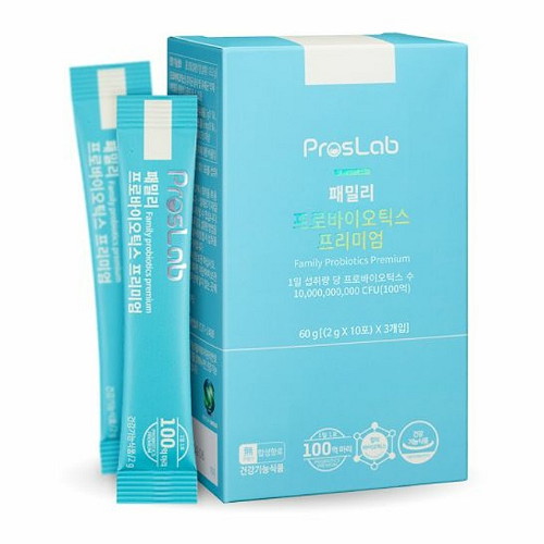 프로스랩 패밀리 프로바이오틱스 프리미엄 30포이미지입니다. 누르면 해당 게시물로 새창이동합니다.