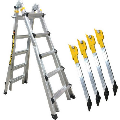 라이콤 LS 사다리 안전지지대 세트 (5단)_이미지