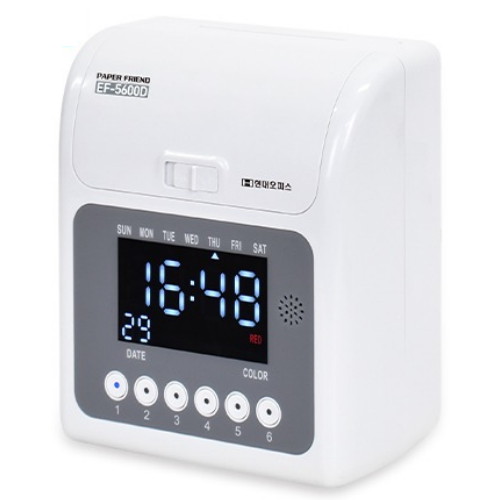 현대오피스 페이퍼프랜드 출퇴근기록기 EF-5600D