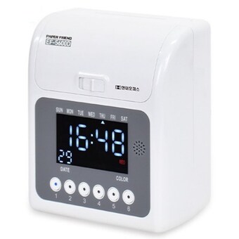 현대오피스 페이퍼프랜드 출퇴근기록기 EF-5600D