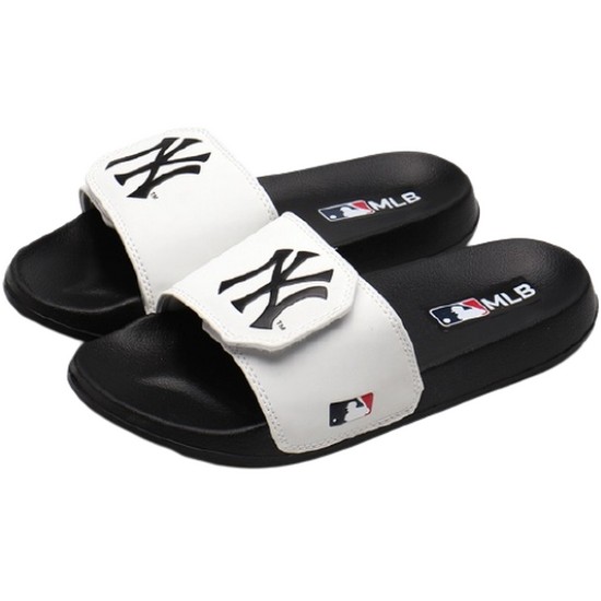 MLB NY양키스 텐더 벨크로 슬리퍼 (화이트)_이미지
