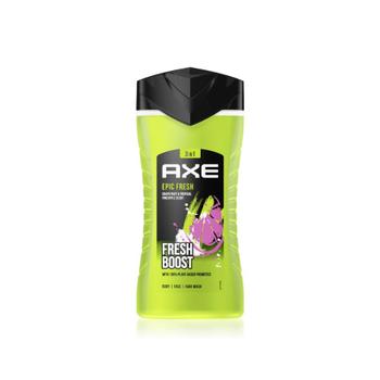 액스(AXE) 3in1 샤워젤 프레쉬 부스트 250ml (1개)_이미지