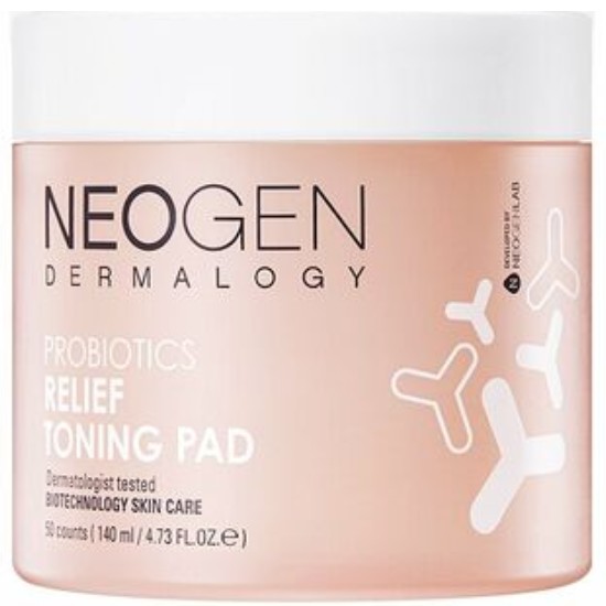 네오젠 더마로지 프로바이오틱스 릴리프 토닝패드 50매 (1개)_이미지