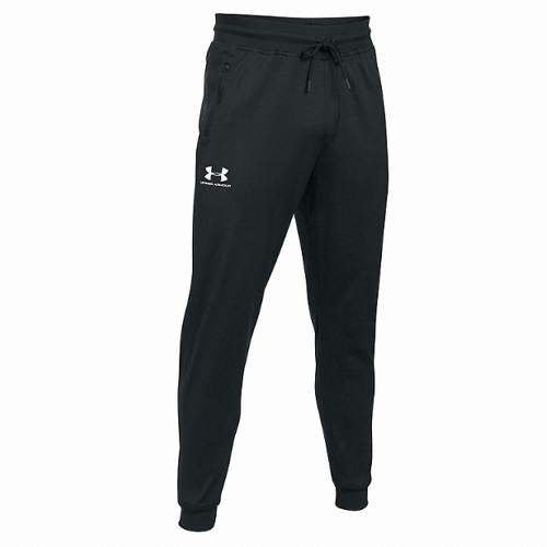 언더아머 스포츠스타일 조거 팬츠 1290261 (001, 블랙)_이미지