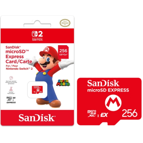 Sandisk microSD Express Card for Nintendo Switch 2 (256GB)