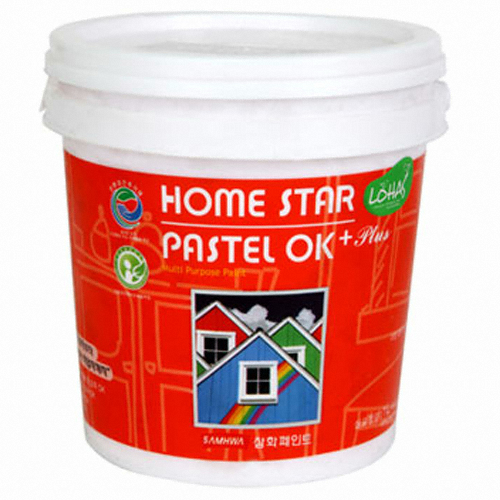 삼화페인트 홈스타 파스텔OK 플러스 페인트 (1L)