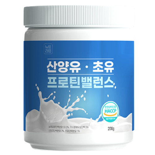 뉴트라업 산양유 초유 프로틴밸런스 200g