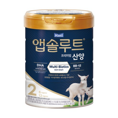 매일유업 앱솔루트 프리미엄 산양 2단계 750g (13개)_이미지
