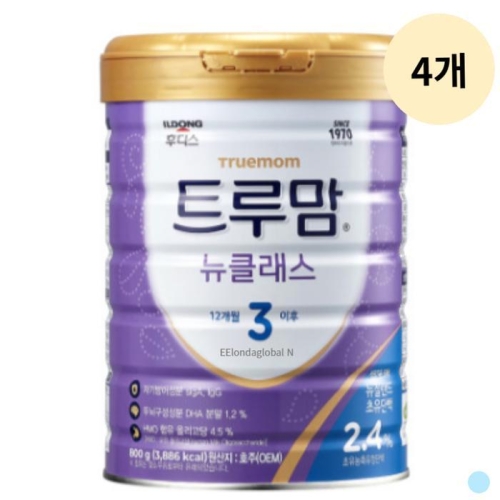 일동후디스 2024 NEW 트루맘 뉴클래스 슈퍼프리미엄 3단계 800g (4개)_이미지