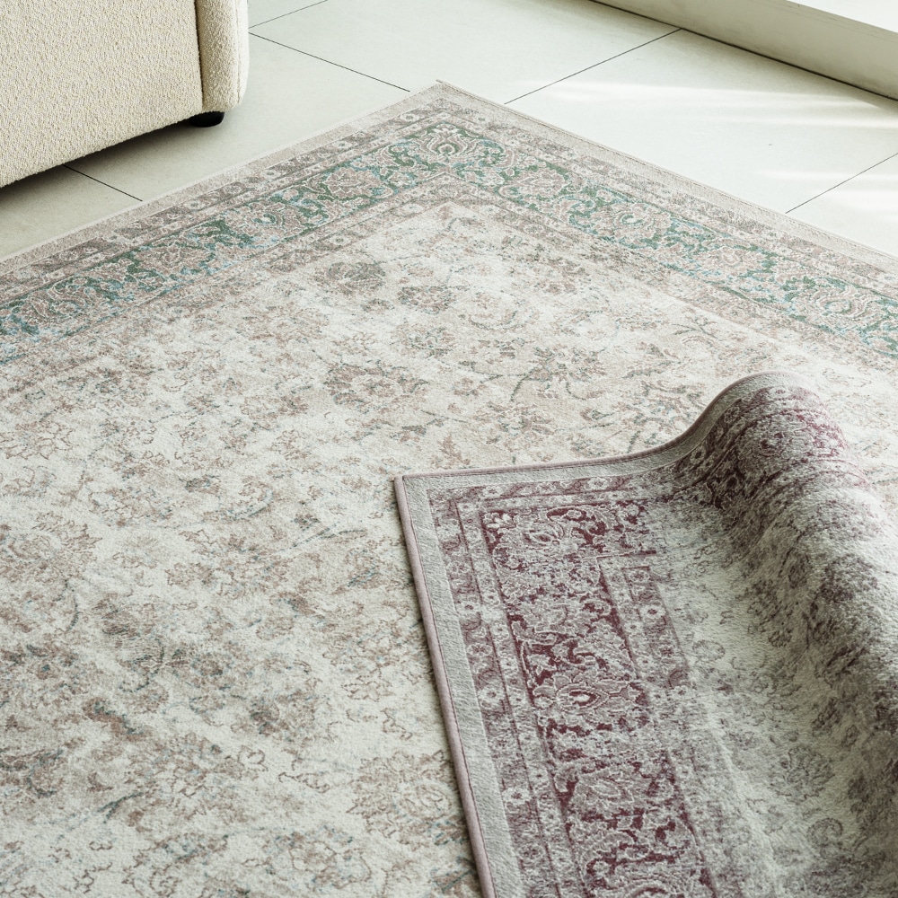 인룸 빈티지 워시드 페르시안 러그 카페트 (100x150cm)_이미지