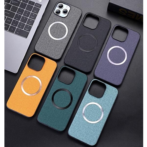 아이폰13 프로 맥스 맥세이프 슬림 매트 패브릭 케이스