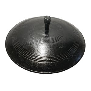 창조주물 무쇠 가마 솥뚜껑 (37cm)